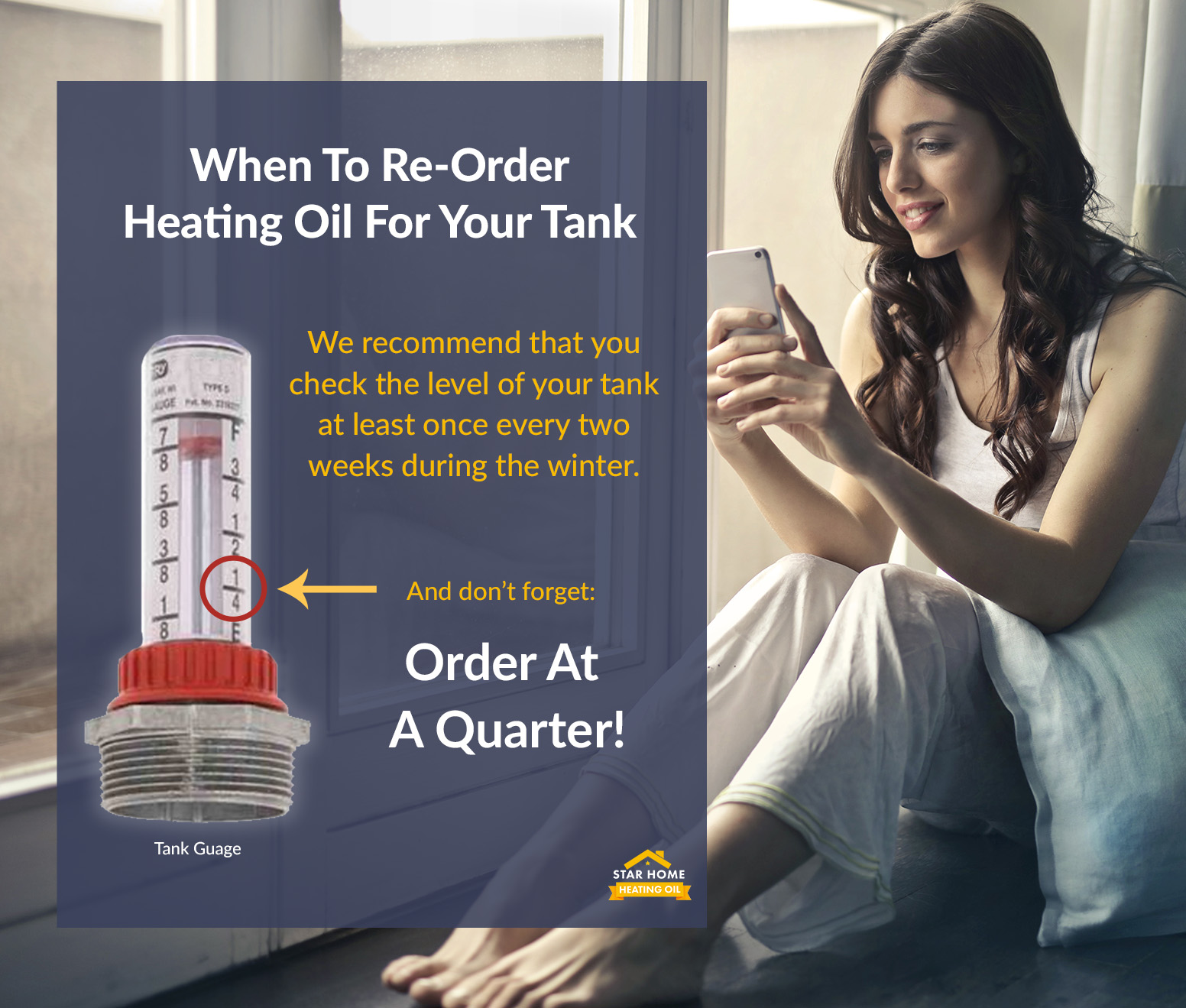 When to Re-Order Heating Oil